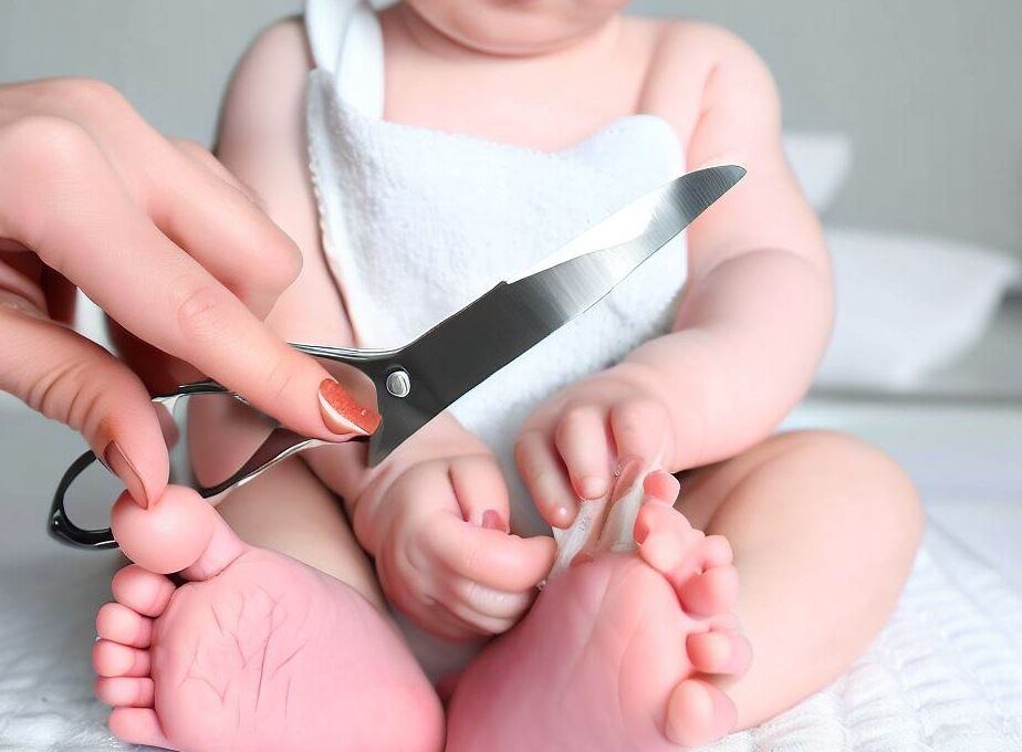 Jak bezpiecznie obciąć paznokcie u noworodka?