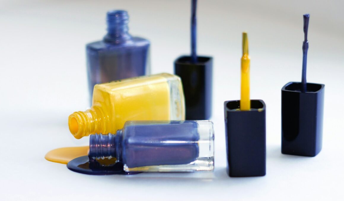 a group of different colored bottles with toothbrushes in them